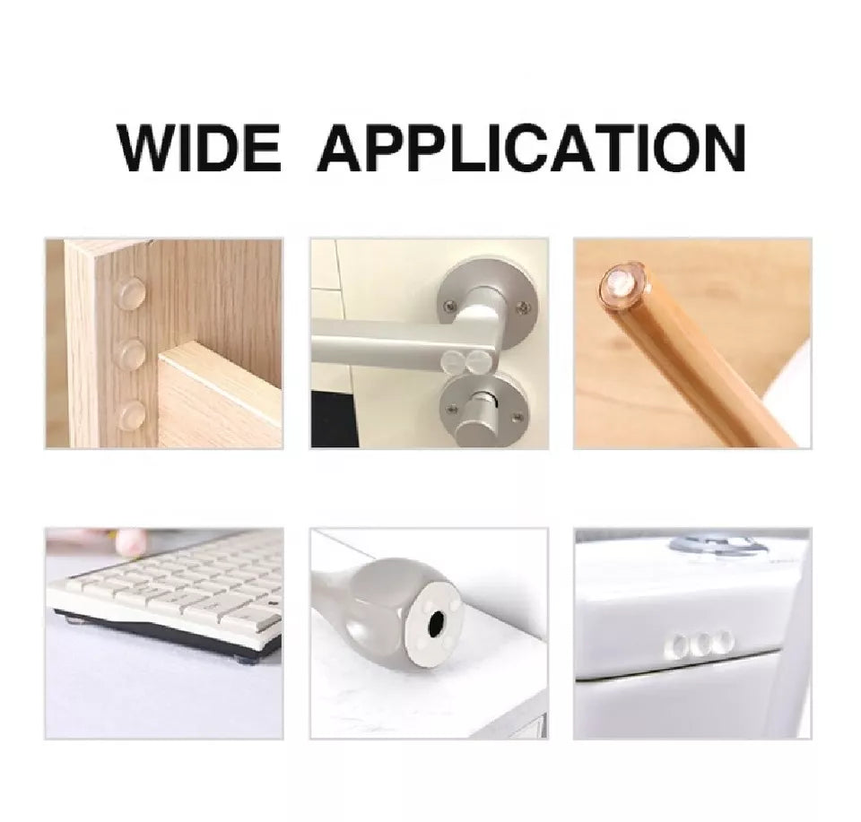 Kitcheniva Silicone Cabinet Door Pads Rubber Bumper 100 Pcs