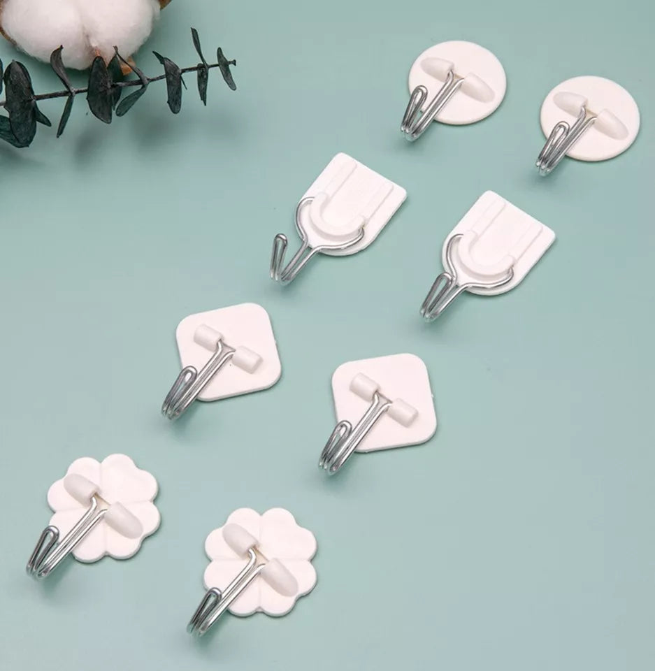 Kitcheniva Heavy Duty Adhesive Wall Hooks 24 Pcs
