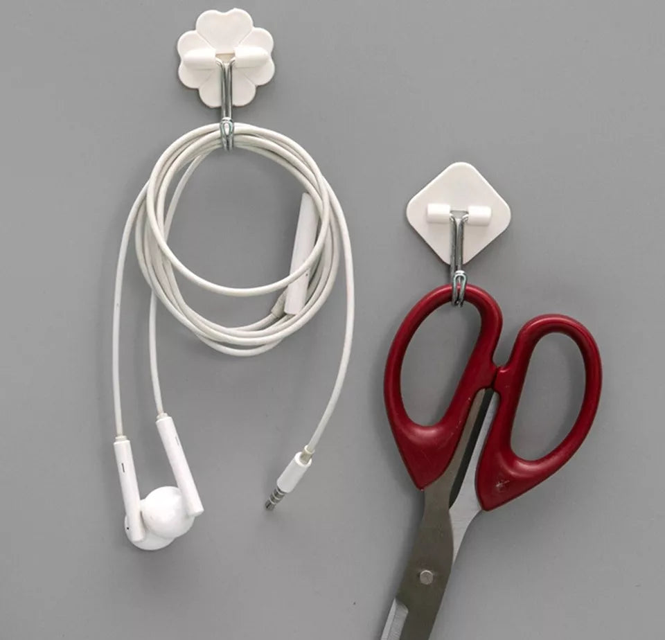 Kitcheniva Heavy Duty Adhesive Wall Hooks 24 Pcs
