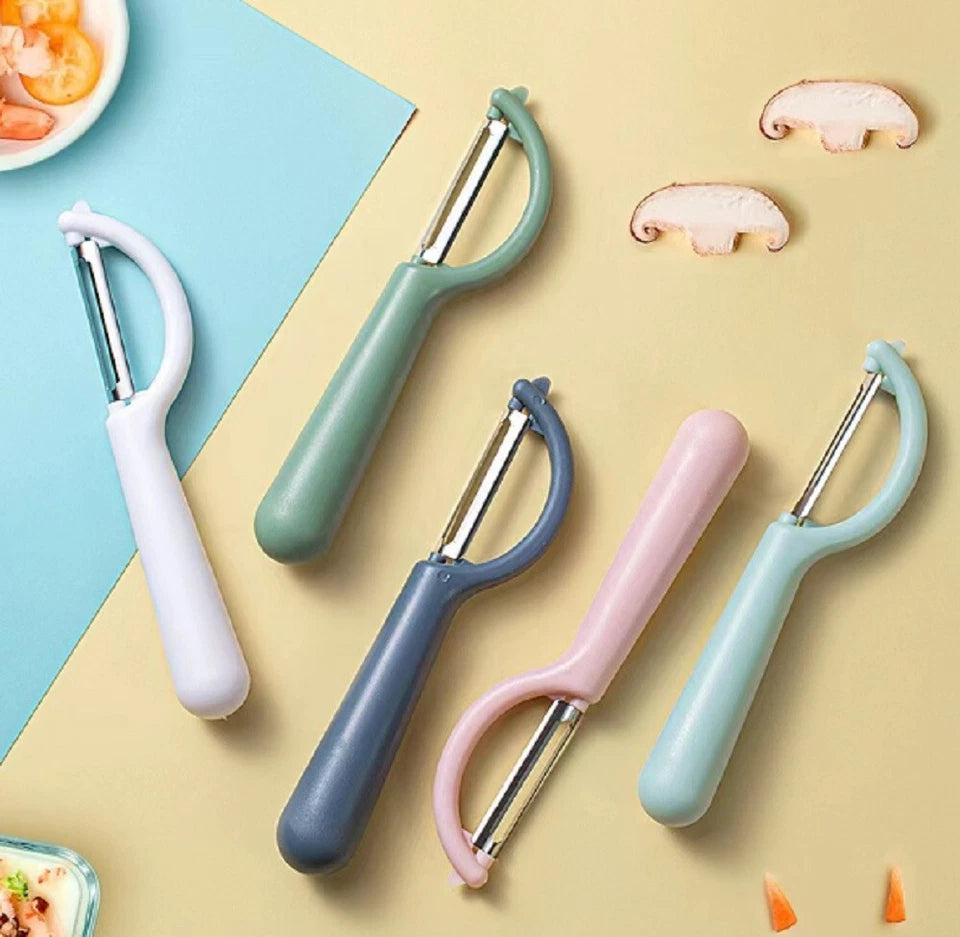 Kitcheniva Stainless Steel P-Type Peeler Set 4 Pcs