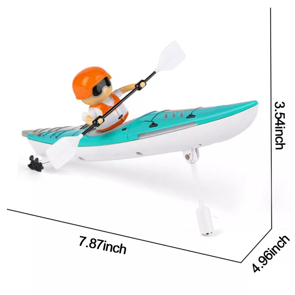 Kitcheniva Kids RC Kayak Boat With LED Lights