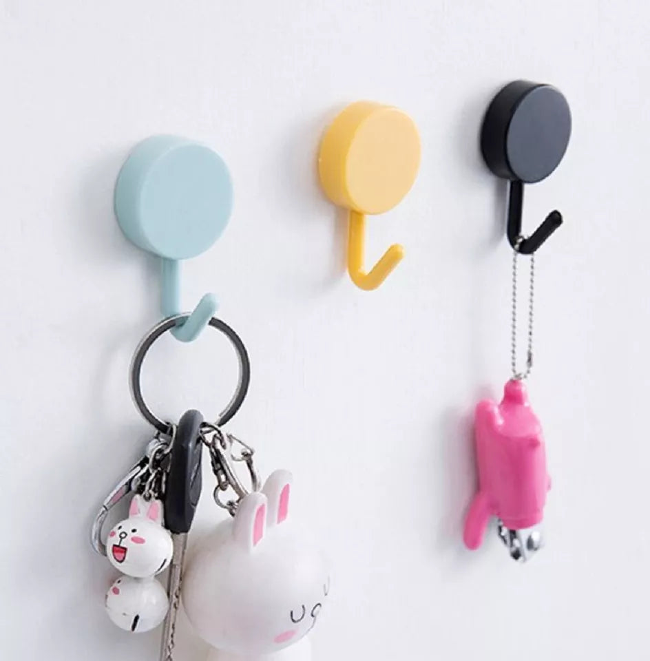 Kitcheniva Heavy Duty Self Adhesive Wall Hooks 10 Pcs