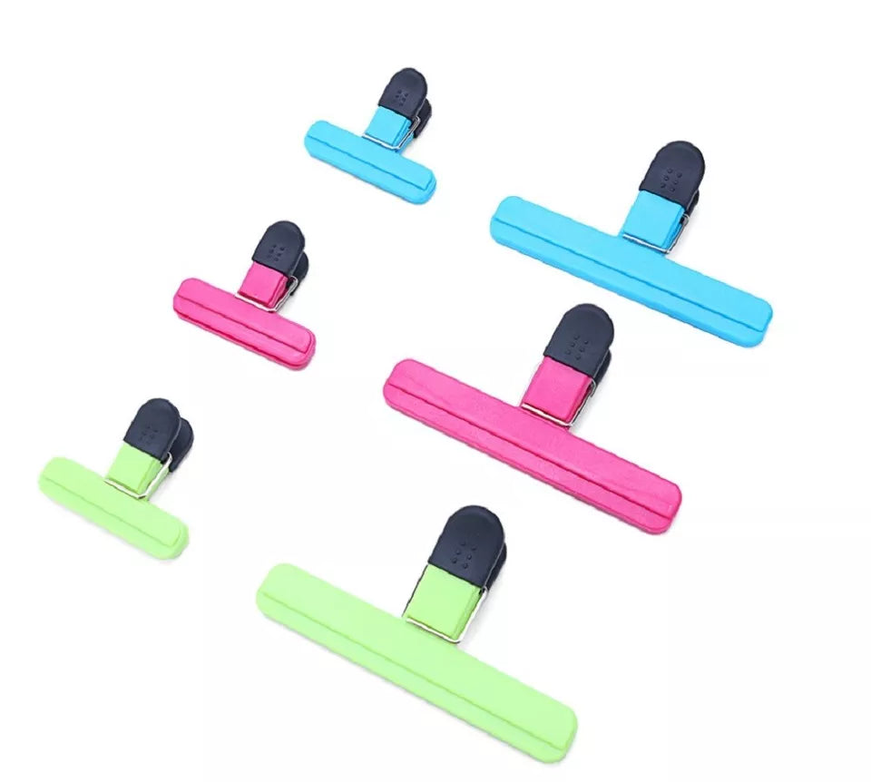 Kitcheniva Durable Chip Bag Clips Set 6 Pcs