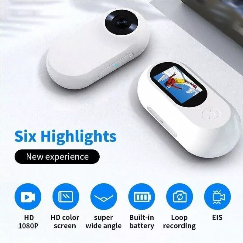 Kitcheniva Mini Wireless Cat Collar Camera Recorder With TF Card