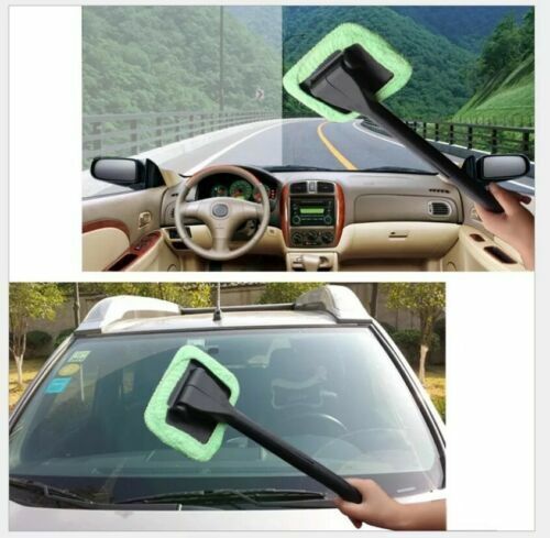 Kitcheniva 2-Pcs Window Mirror Car Windshield Squeegee Glass Wiper