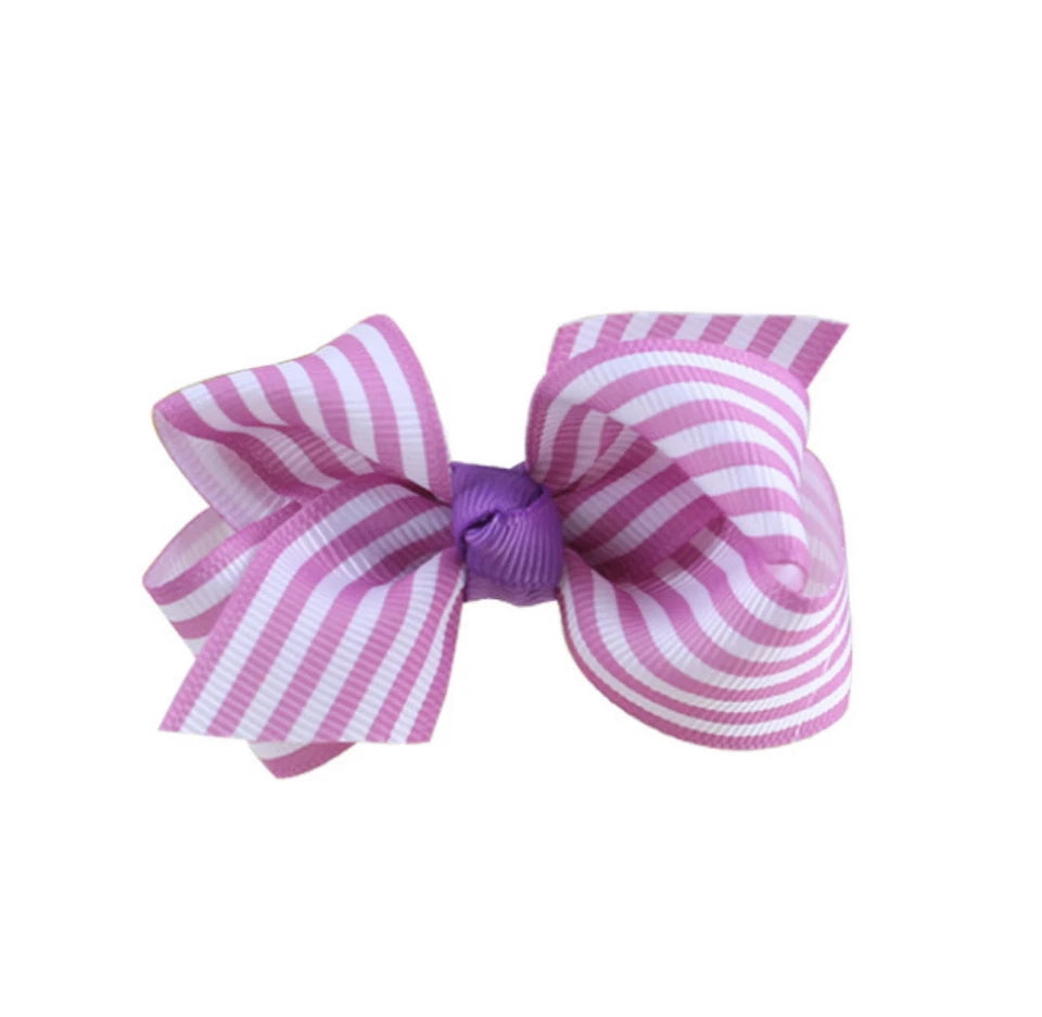 Kitcheniva Girls Hair Clips Set Stripes 6 Pcs