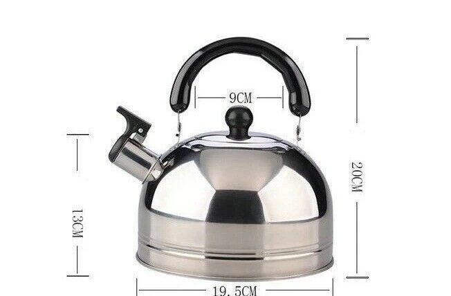 Kitcheniva 2 Liter Stainless Steel Whistling Tea Kettle