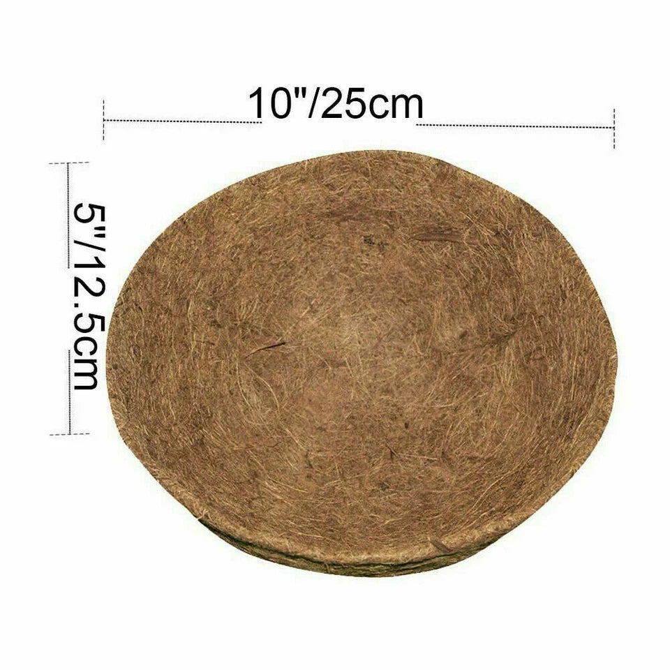 Kitcheniva 100% Natural Round Coconut Liners 2 Pcs