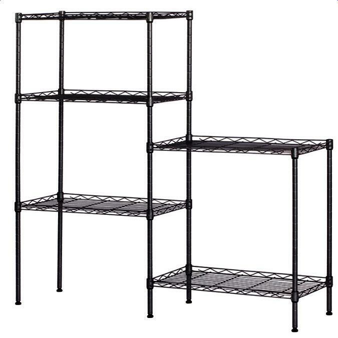 Kitcheniva 5 Layer Wire Shelving Rack Adjustable Shelf Storage