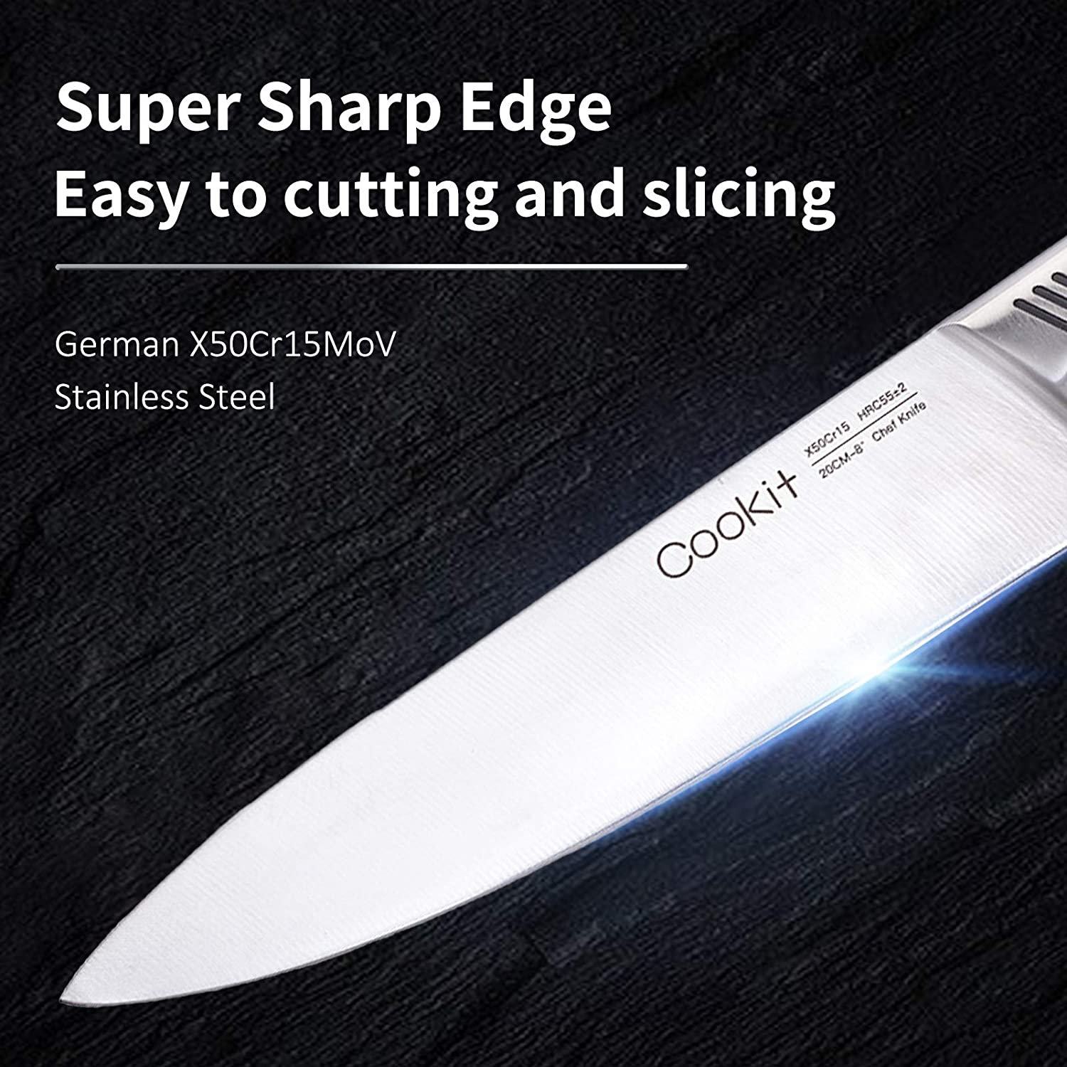 15 Pieces Stainless Steel Knives