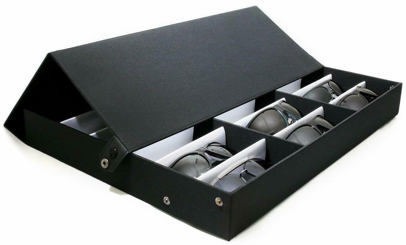 Kitcheniva PU Display Storage Case Box Organizer For Sunglasses