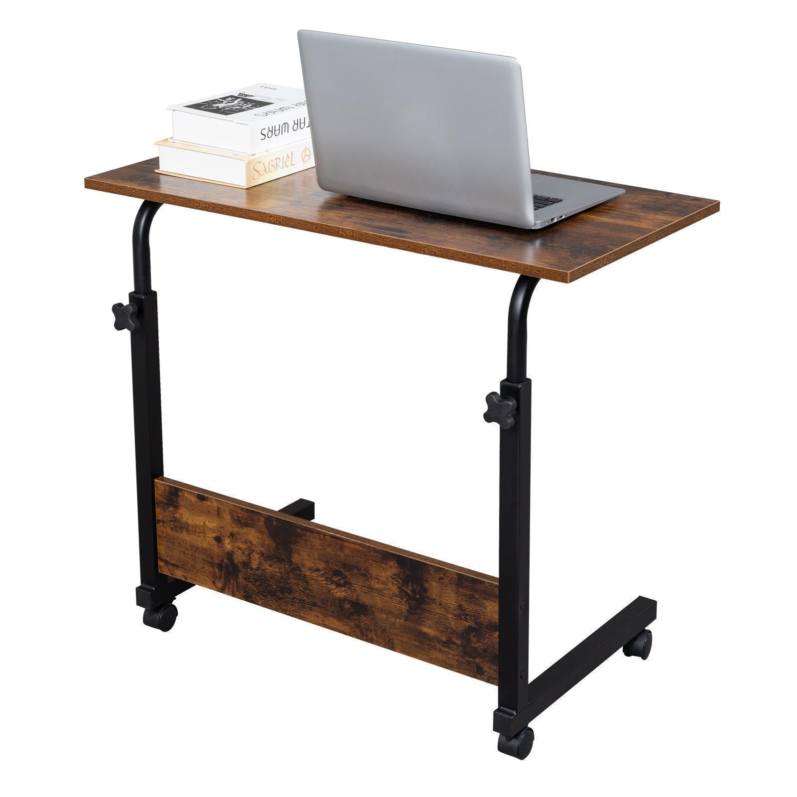 Kitcheniva Rolling Small Spaces Corner Laptop Table