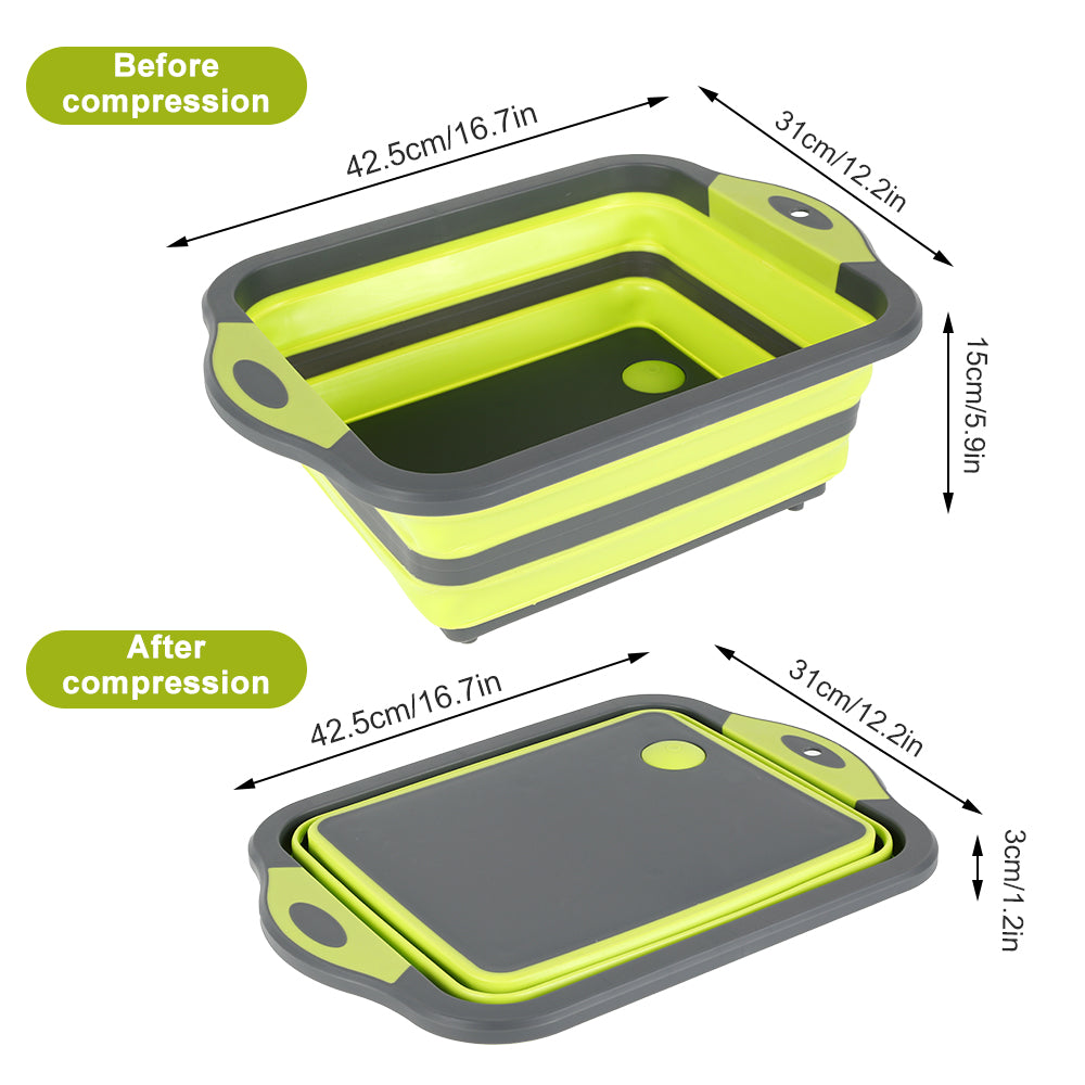 Multifunctional Folding Cutting Board