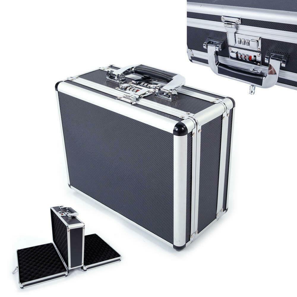 Kitcheniva Double Sided Aluminum Pistol Gun Case Security Handgun