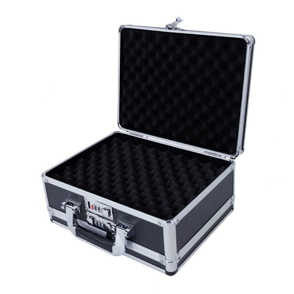 Kitcheniva Double Sided Aluminum Pistol Gun Case Security Handgun