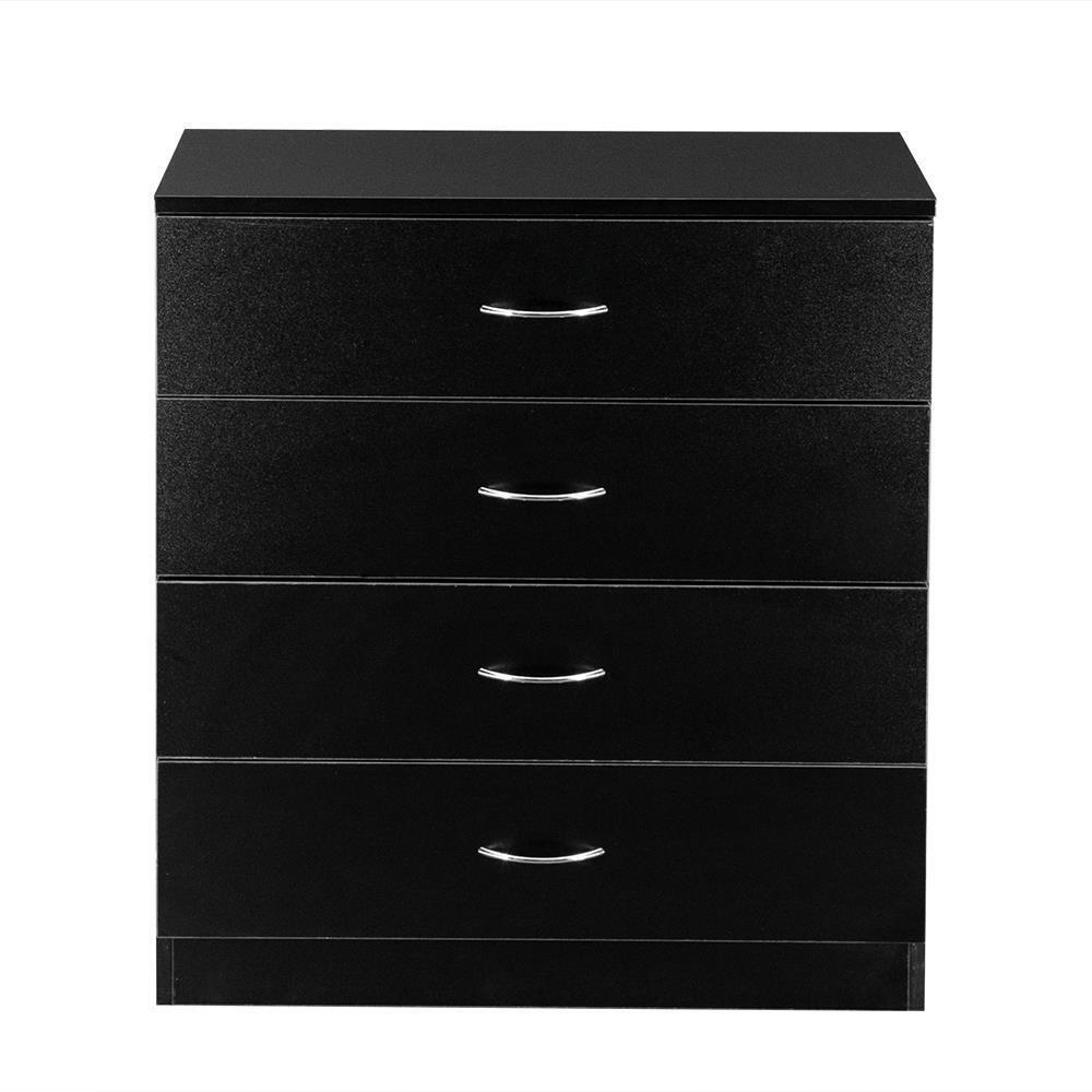 Kitcheniva 4 Drawer Chest Dresser Clothes Storage Bedroom Furniture Cabinet