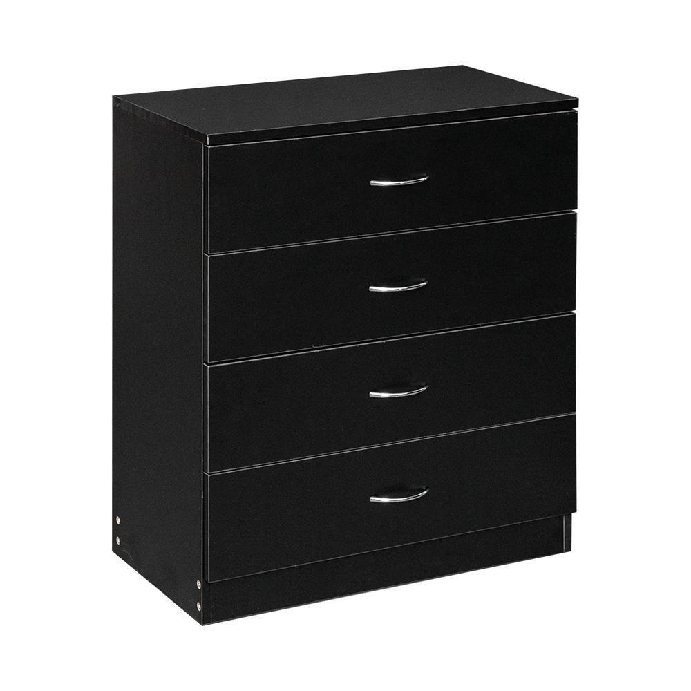 Kitcheniva 4 Drawer Chest Dresser Clothes Storage Bedroom Furniture Cabinet