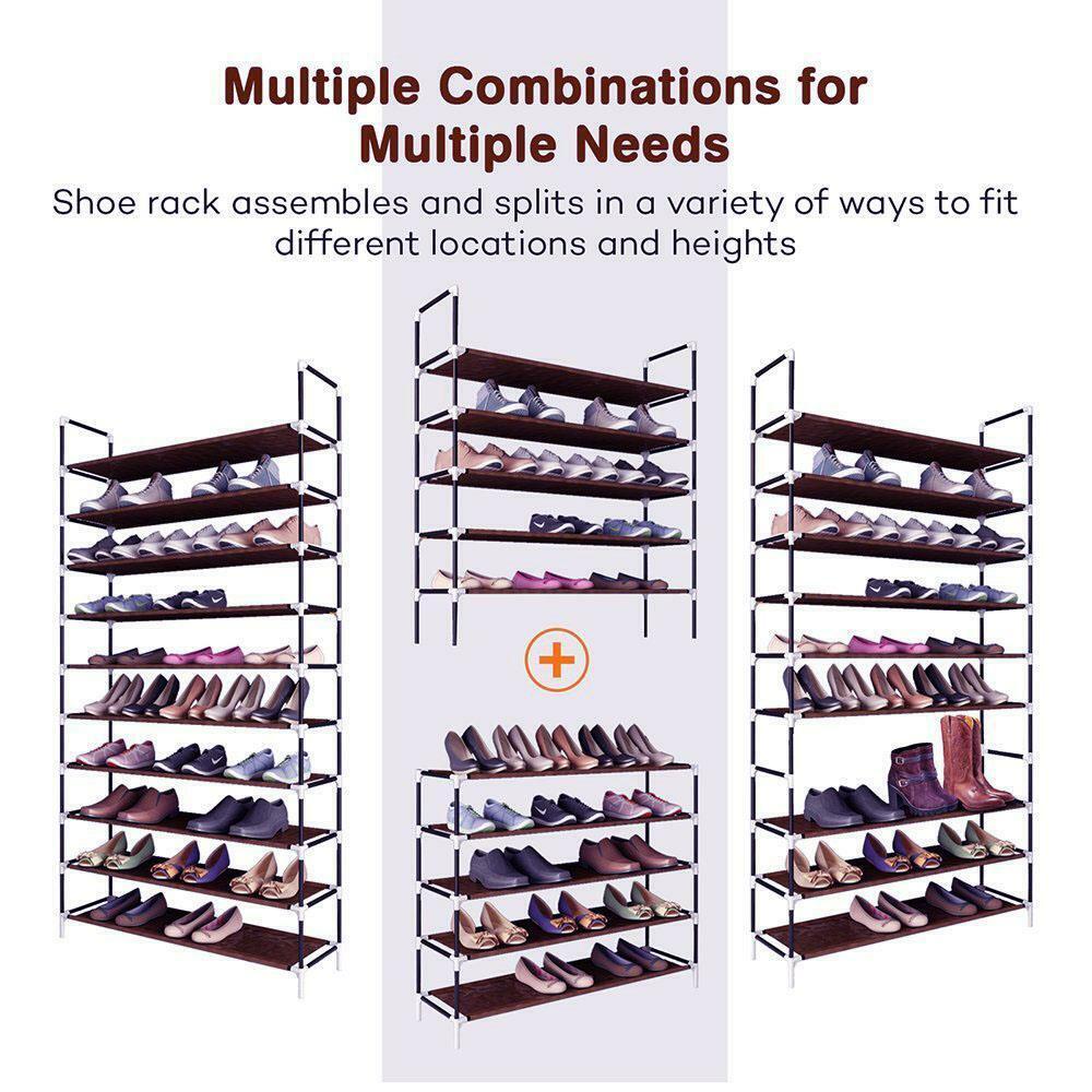 Kitcheniva Shoe Storage Organizer Cabinet Tower Shelf