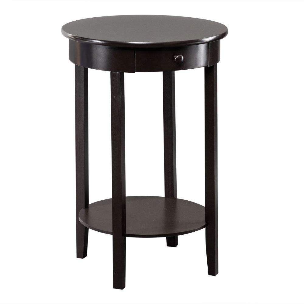 Kitcheniva Round End Table Chairside Side Sofa Accent