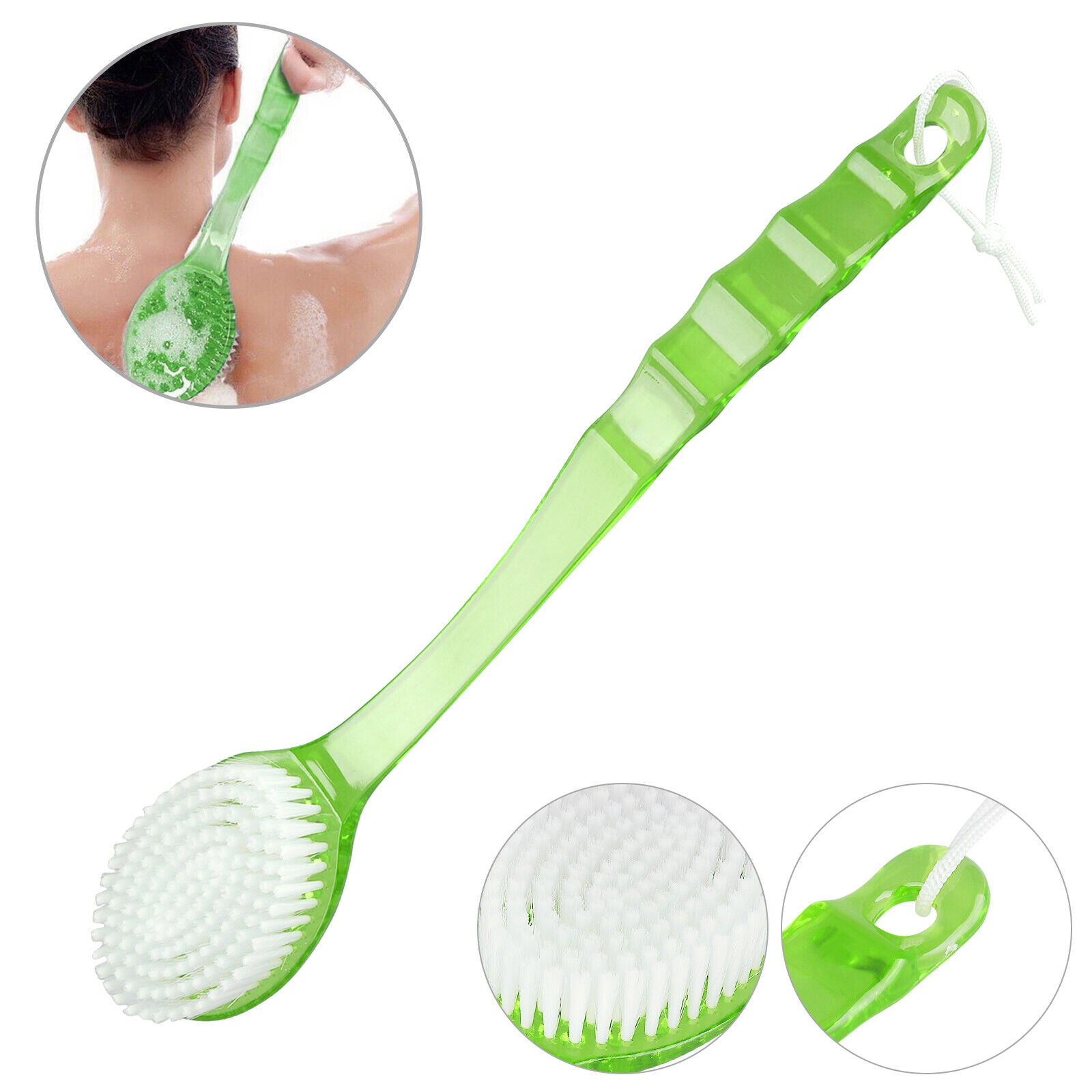 Kitcheniva Long Handle Bath Body Brush Soft Back