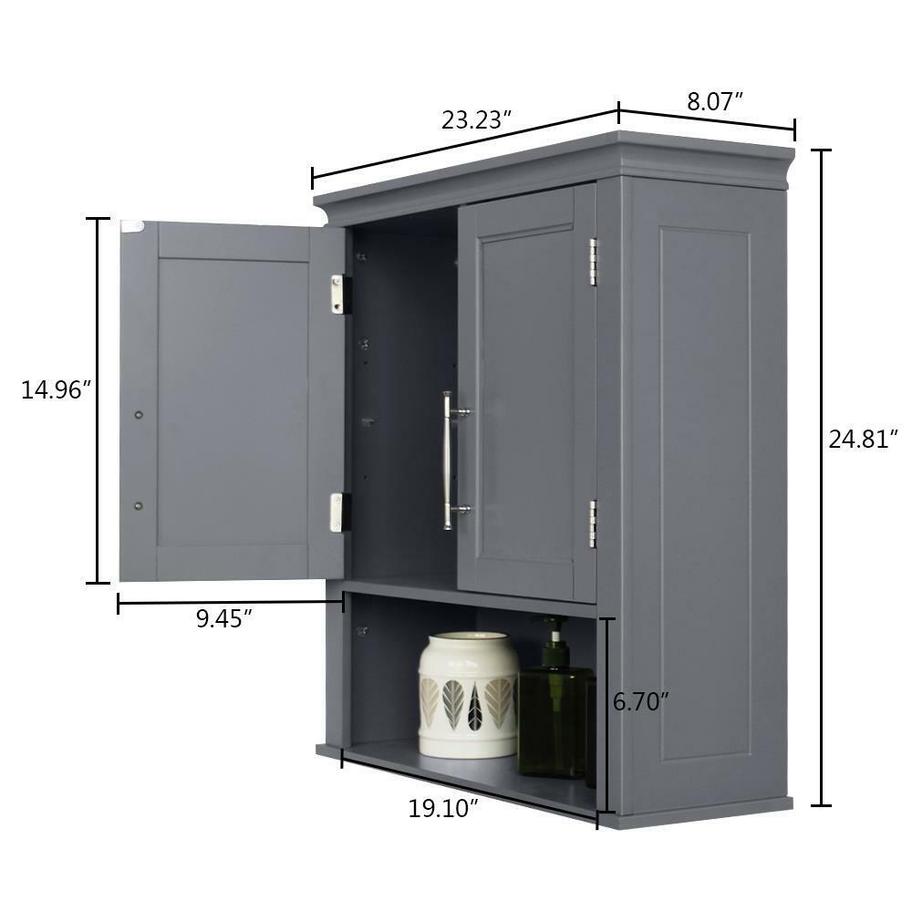 Kitcheniva Wall Mount Bathroom Medicine Cabinet Storage Kitchen