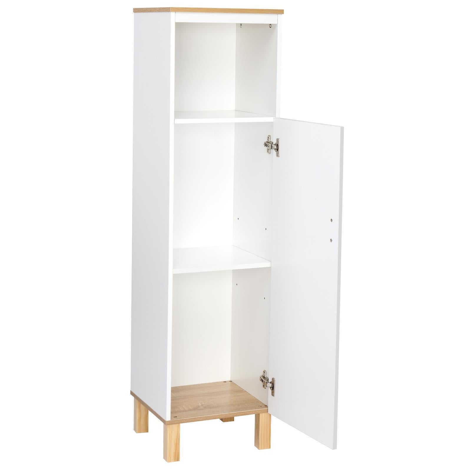 Kitcheniva Bathroom Storage Cabinet Floor Standing Toilet Home