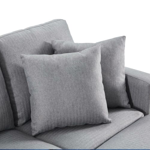 L shaped Couch 3-Seat Sectional Sofa