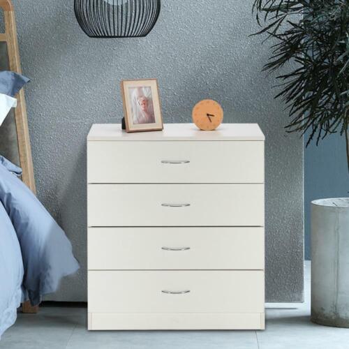 4 Drawer Chest Dresser Clothes Storage Cabinet