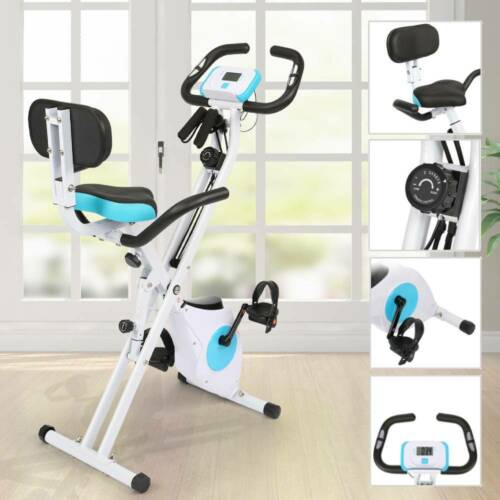 Kitcheniva Home Use X-Shape Fold Magnetic Exercise Workout Bike