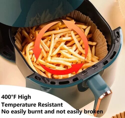 Kitcheniva Disposable Paper Air Fryer Liners 100 Pcs, Pack of 100