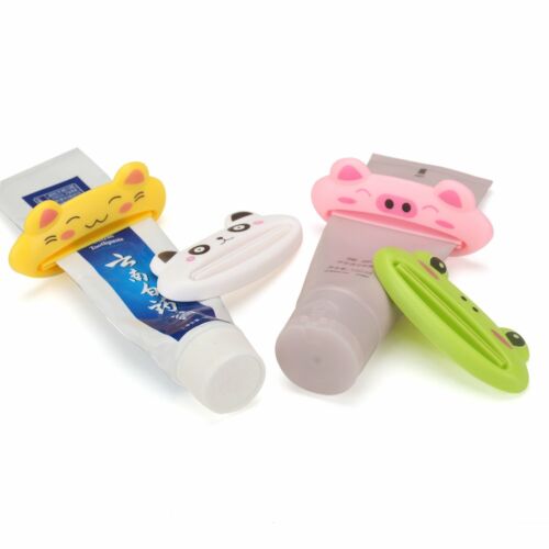 4-Pcs Plastic Toothpaste Tube Squeezer