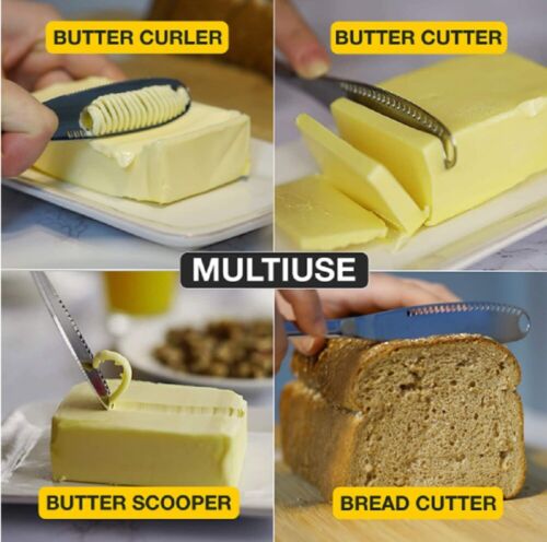 Butter Spreader Knife and Curler