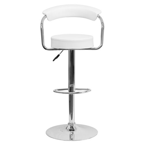 Bar Stool Adjustable Counter Swivel Footrest Chair