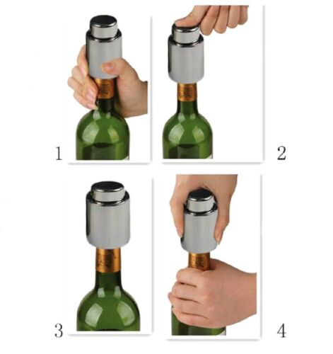 Wine Bottle Stopper Plug With Vacuum Seal