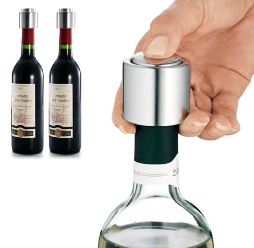 Wine Bottle Stopper Plug With Vacuum Seal