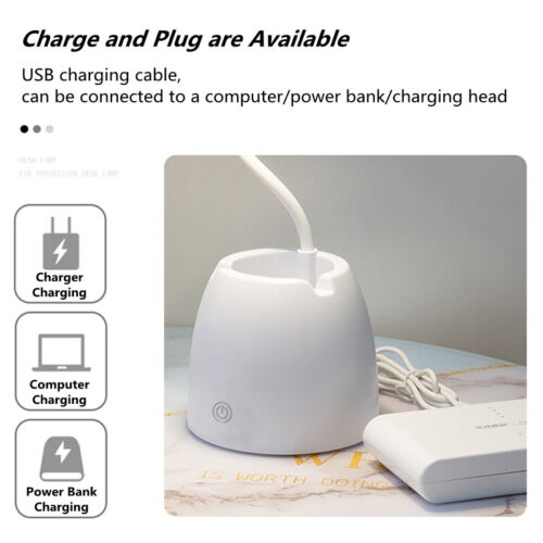 Rechargeable USB LED Desk Light Lamp