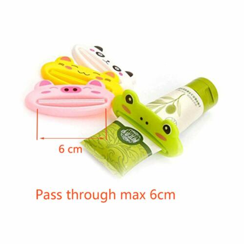 4-Pcs Plastic Toothpaste Tube Squeezer