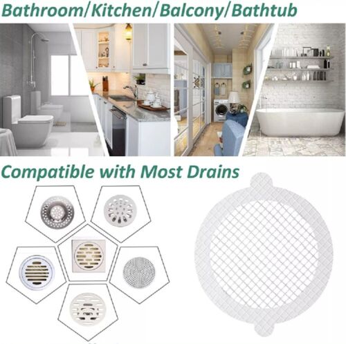 25-Pcs Bathroom Drain Hair Catcher