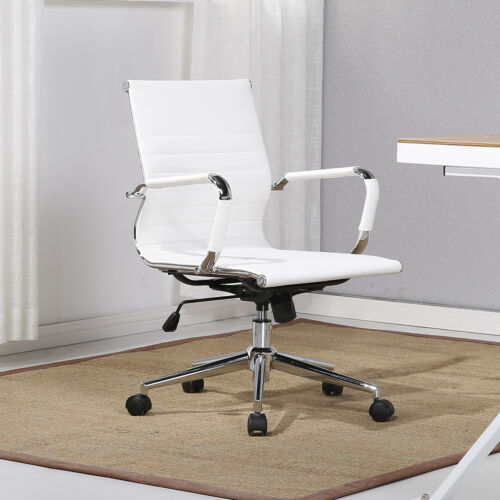 Office Chair Mid Back Ribbed