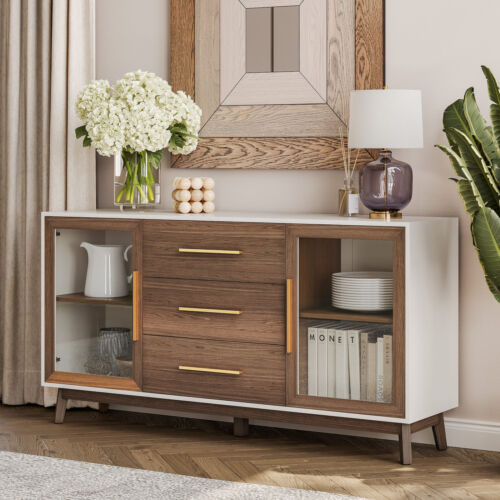 Modern Curio Cabinet/ Sideboard for Living Room