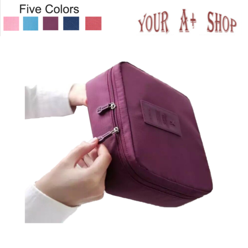 Multi Function Women Makeup Case Travel Cosmetic Bag