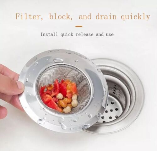 4-Pcs Kitchen Bathroom Sink Strainer Stopper