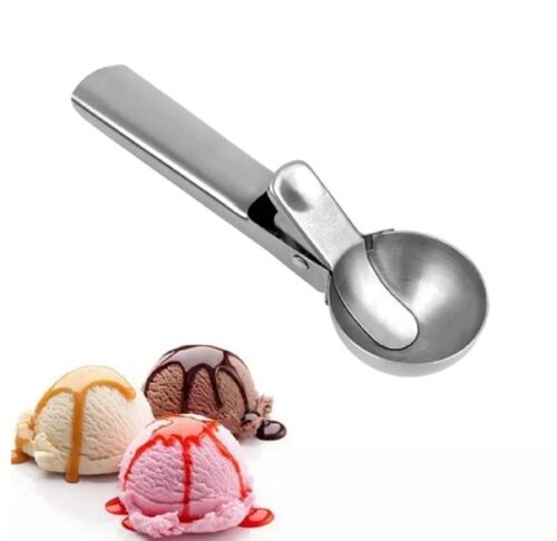 Ice Cream Scoop Easy Trigger Stainless Steel