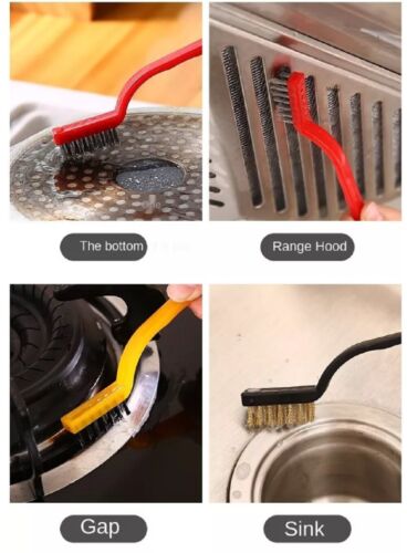 3-Pcs Gas Stove Brushes Kitchen