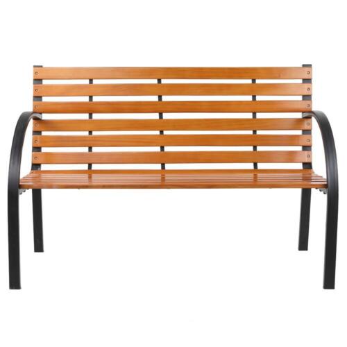 Kitcheniva Hardwood Slotted Outdoor Patio Garden Bench