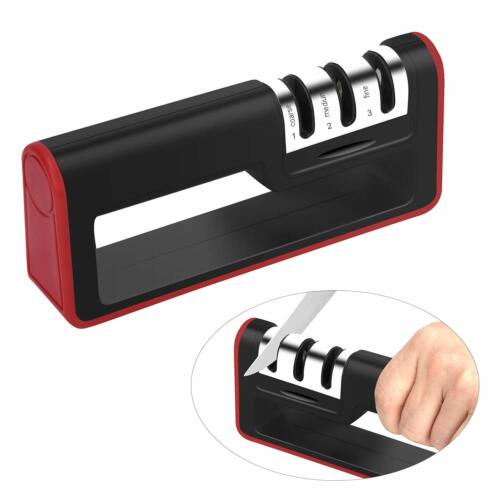 Knife Sharpener 3 Stages Hard Carbide