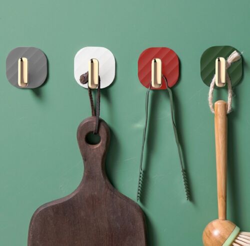 4-Pcs Self Adhesive Wall Hooks