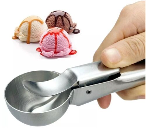 Ice Cream Scoop Easy Trigger Stainless Steel