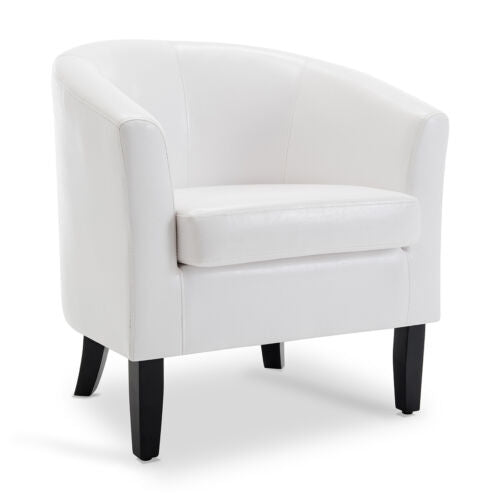 Kitcheniva Club Chair Tub Faux Seat